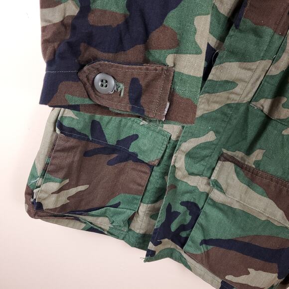 Army Combat Coat in Woodland Camo Size XS Short - Picture 5 of 11